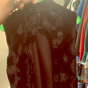 NWOT BB Dakota Faux fur vest